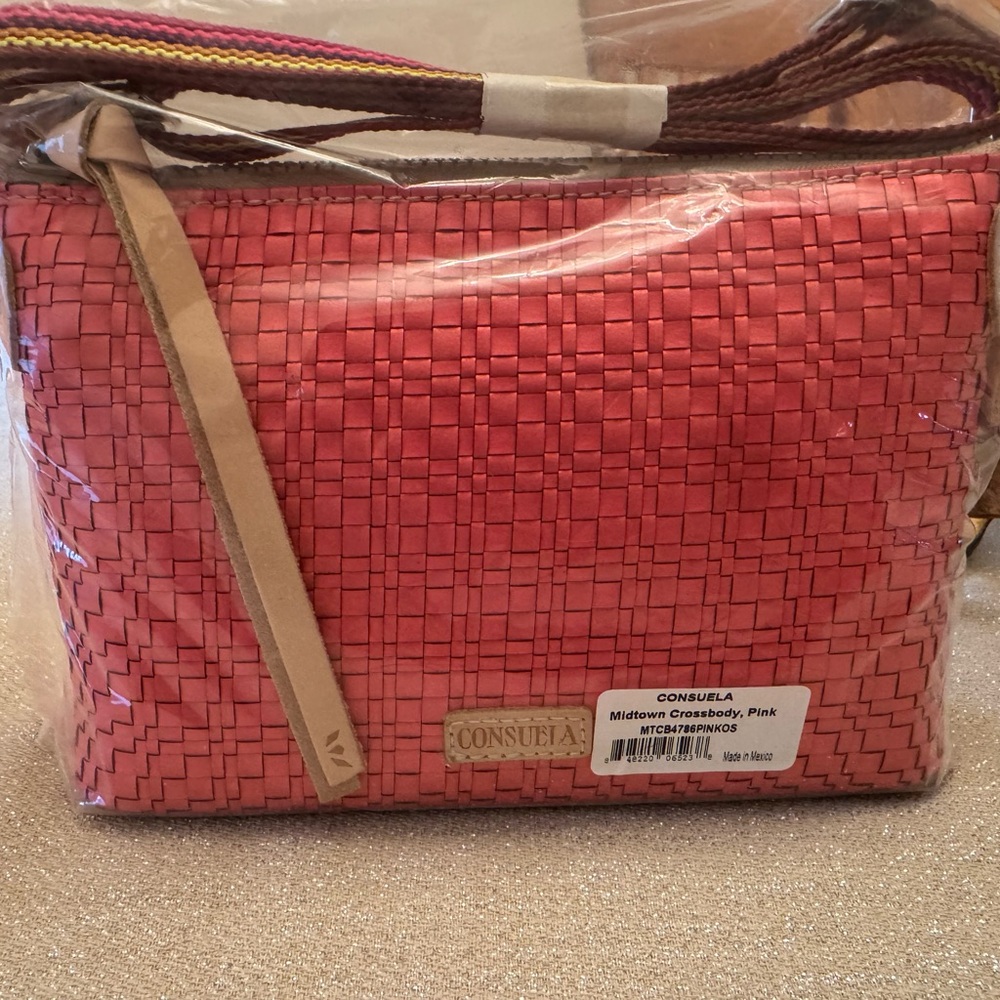 Consuela Pink Midtown Crossbody Bag